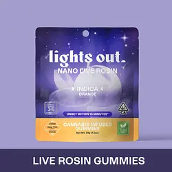 Logo for Gummies - Orange Nano Live Rosin Gummies