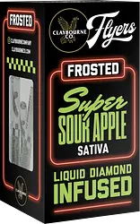 Logo for singles - Super Sour Apple Frosted Flyers 5pk Infused Preroll