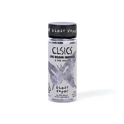 Logo for singles - Ghost Vapor 5pk Rosin Infused Preroll