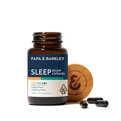 Logo for capsulestablets - Papa Barkley Sleep Releaf Capsules 30 Ct. Cbn:Cbd:Thc