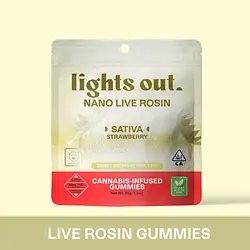 Logo for Gummies - Strawberry Nano Live Rosin Gummies