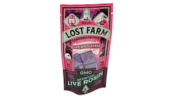 Logo for chews - Lost Farms Cherry Lime Gmo Lrosin Fruit Chews 10pk
