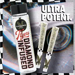 Logo for Diamond Infused Flyers 2pack - Strawberry C.R.E.A.M Diamond Infused Flyers Prerolls