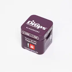Logo for Gummies - Edible Gummies 2:1 Cbd:Thc Indica Blackberry