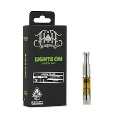 Logo for Cartridges - Green Crack Sativa Lights On Thcv Energy Vape Cartridge