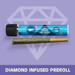 Logo for singles - Gmo Cookies Diamond Infused Preroll
