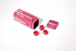 Logo for Gummies - Raspberry 1:2 Cbdthc Live Rosin Gummy 20ct