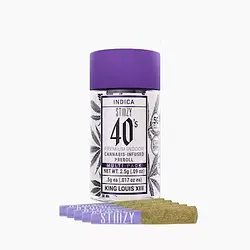 Logo for Infused - . X 5pk Infused Mini 40's Prerolls King Louis Xiii