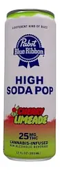 Logo for drinks - Cherry Limeade High Soda Pabst Blue Ribbon