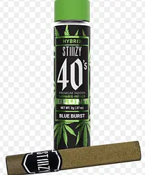 Logo for singles - Blue Burst Infused 40's Blunt