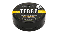 Logo for Chocolates - Terra Bites Sea Salt Caramel Milk Chocolate Bites 20pk
