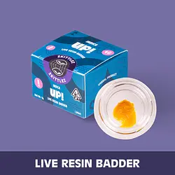 Logo for badder - Blueberry Muffin Badder