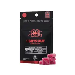 Logo for  - Midnight Cherry Lights Out Sleep Gummies
