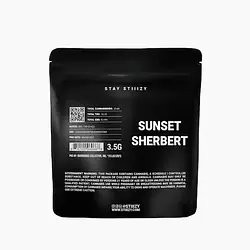 Logo for Black Label Flower - Black Bag Sunset Sherbert