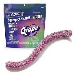 Logo for Gummies - Twerpz Rope Grape Gummy