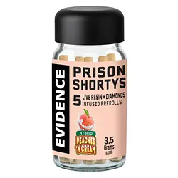 Logo for Infused Prerolls 5 Pack - Prison Shortys Peaches 'N Cream