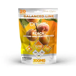 Logo for  - Peach Balanced Line 1:1:1 Edible