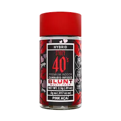 Logo for singles - Pink Acai 40's Mini 5pk Blunts