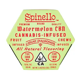 Logo for Liquid Diamond Fruit Chews - 1:1 Watermelon