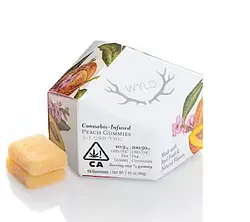Logo for Gummies - Peach 2:1 Cbd:Thc Gummies 10pc