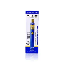 Logo for disposables - Dime Disposable Sativa Blueberry Lemon Haze
