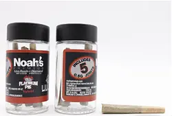 Logo for singles - Platinum Pie 5pk Infused Prerolls Froot