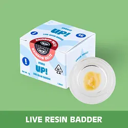 Logo for badder - Romulan Grapefruit Badder