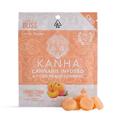 Logo for Gummies - Peach Cbd 4:1 Gummies