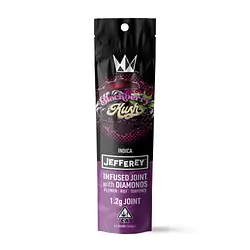 Logo for singles - Blackberry Kush Jefferey Infused Joint