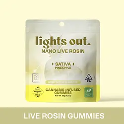 Logo for Gummies - Pineapple Nano Live Rosin Gummies