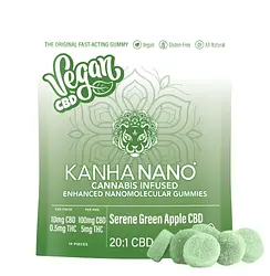Logo for Gummies - Gummies Vegan 20:1 Serene Green Apple