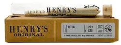 Logo for singles - Ritual 20:1 Cbd:Thc Henry's