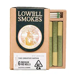 Logo for 6 Pack Smokes - The Creative Sativa